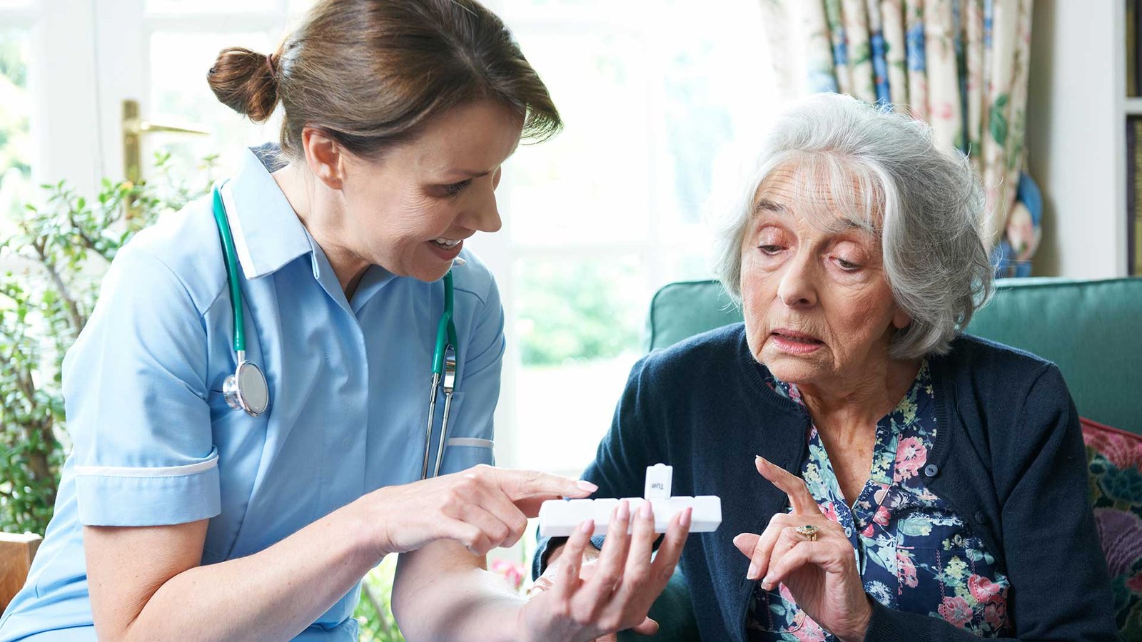 Elderly medication management and assistance service